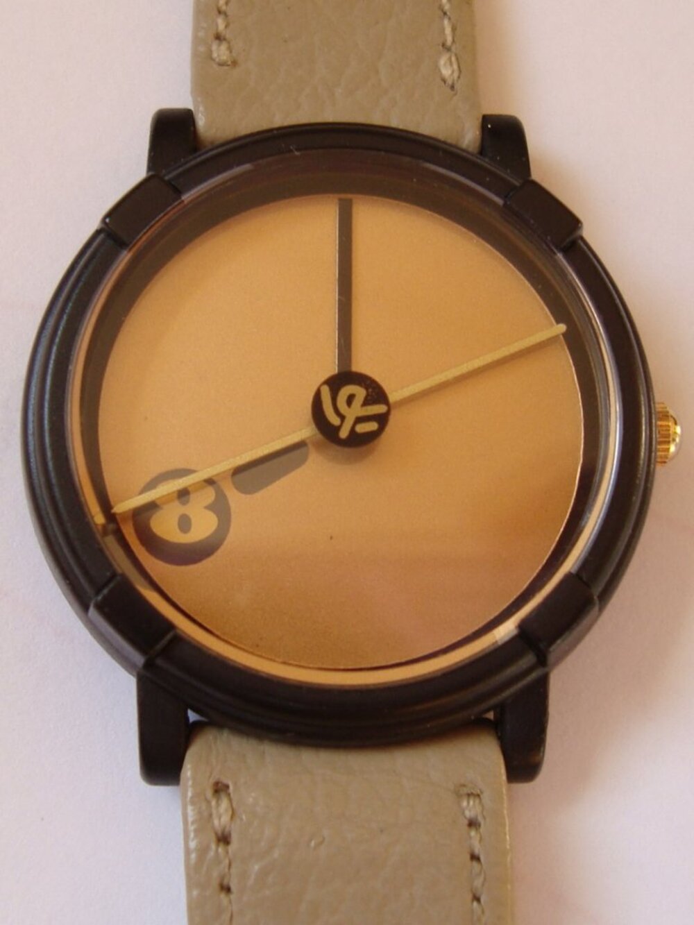 JOHN ZABOYAN  JUMP HOURS MID SIZE  QUARTZ,NEW BATTERY,RUN GREAT